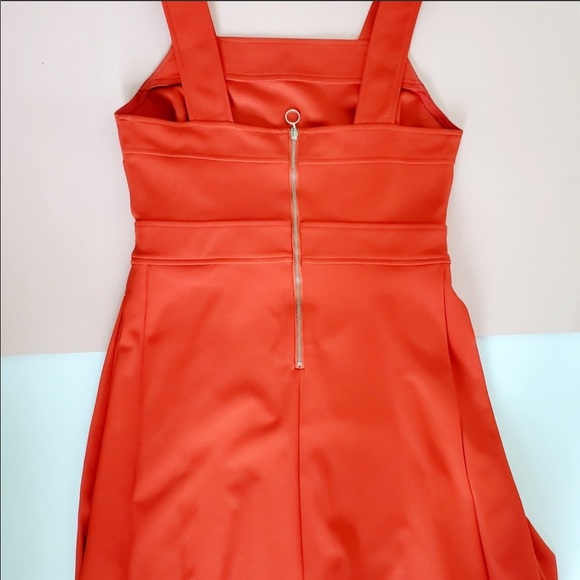 Romeo & Juliet Couture Orange A-Line Dress - Picture 4 of 12